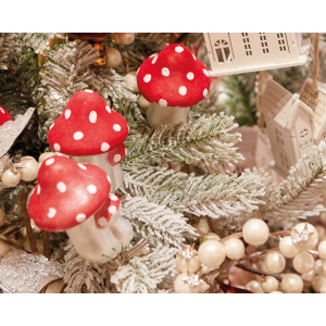 Addobbo a Clip Fungo rosso - Kaemingk - immagine 2