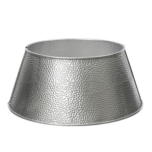 Copribase in Metallo Argento Ø70 cm - Kaemingk