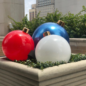 Sfera gonfiabile Ø 60,9 cm oro - Holiball - immagine 10