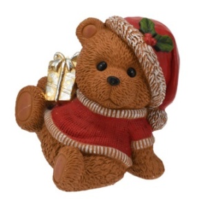 Orso con Luci a Led 3 modelli assortiti - Koopman - immagine 2