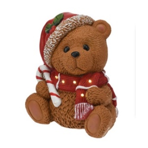 Orso con Luci a Led 3 modelli assortiti - Koopman - immagine 4