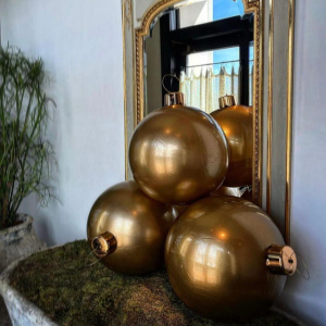 Sfera gonfiabile Ø 60,9 cm oro - Holiball - immagine 7