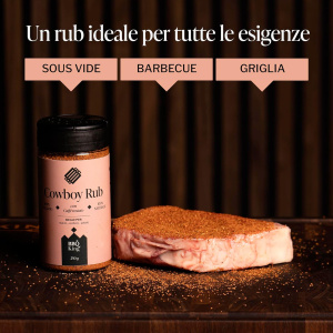 Cowboy Rub barbecue 250 g – BBQ King - immagine 9