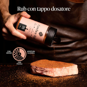 Cowboy Rub barbecue 250 g – BBQ King - immagine 8