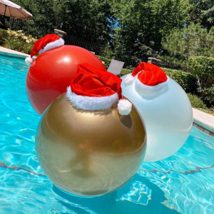 Sfera gonfiabile Ø 60,9 cm oro - Holiball - immagine 11