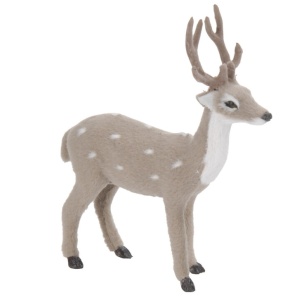 Renna Grigia H.15 cm 2 assortite - Koopman - immagine 2