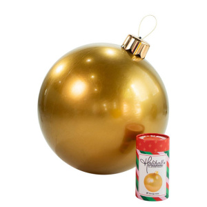 Sfera gonfiabile Ø 60,9 cm oro - Holiball - immagine 1