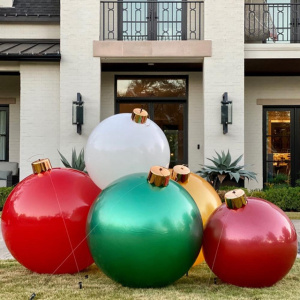 Sfera gonfiabile Ø 60,9 cm oro - Holiball - immagine 12