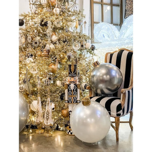 Sfera gonfiabile Ø 60,9 cm oro - Holiball - immagine 8