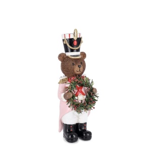 Orso Alfred con Corona H.28 cm - Bizzotto