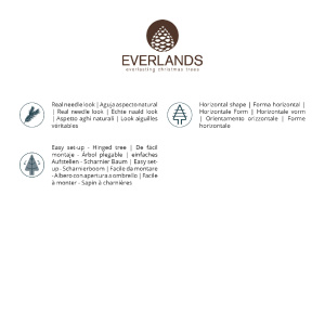 Albero di Natale Galloway 300 cm - Everlands - immagine 8