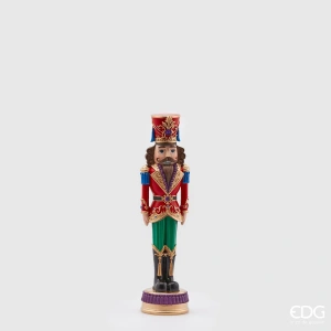 Soldatino Schiaccianoci Sull'Attenti H.35 cm - EDG