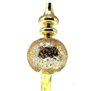 Puntale Vetro oro H.31 cm - EDG - immagine 3