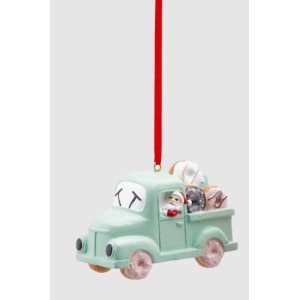 Addobbo Auto Candy verde 8 cm - EDG