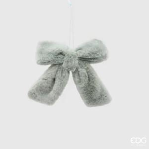 Fiocco Peluche verde acqua 16x22 cm - EDG