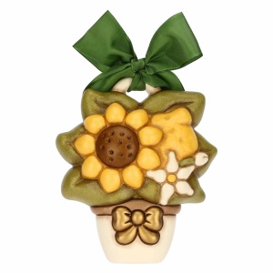 Formella con Girasole e Limone Media - THUN - immagine 1