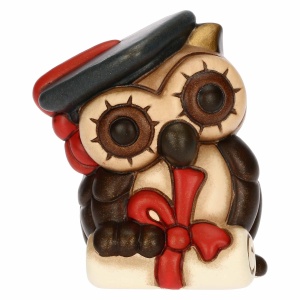 Gufo Lucky Laurea in Ceramica - THUN