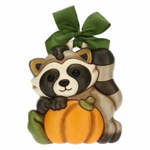 Formella Procione con Zucca in Ceramica - THUN - immagine 1