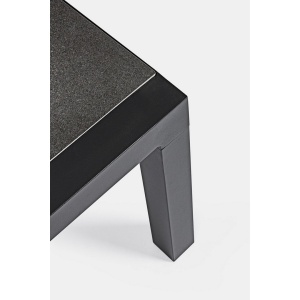 Tavolino Kledi antracite 120X70 cm - Bizzotto - immagine 4