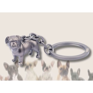 Portachiavi French Bulldog - Troika - immagine 3