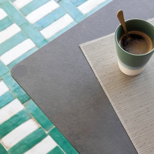 Tavolo Anytime pieghevole 139 X 79 HPL Gris Fusain-Titane- LaFuma - immagine 3
