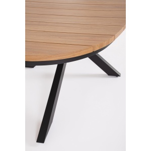 Tavolo Zelmar 218X115 cm con 6 Poltroncine Zelmar con cuscino - Bizzotto - immagine 5
