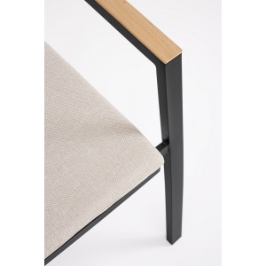 Tavolo Zelmar 218X115 cm con 6 Poltroncine Zelmar con cuscino - Bizzotto - immagine 13