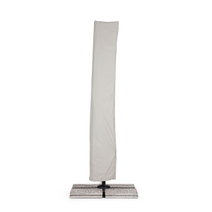Ombrellone Aries 400 x 400 antracite telo naturale – Bizzotto - immagine 13