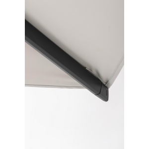 Ombrellone Aries 400 x 400 antracite telo naturale – Bizzotto - immagine 11