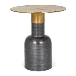 Tavolino Alopa ottone 45x49 cm - Bizzotto