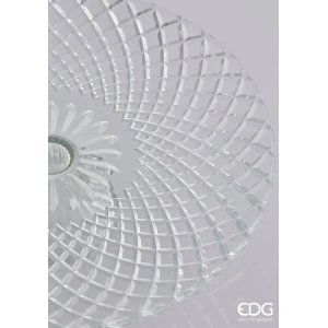 Alzatina In Vetro a Rombi  Ø25 cm - EDG - immagine 3