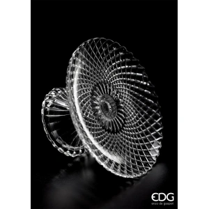 Alzatina In Vetro a Rombi  Ø25 cm - EDG - immagine 4