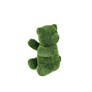 Decorazione erba sintetica Orso 45x65h - Bizzotto