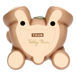 Teddy con Fiocco verde in Ceramica grande - THUN - immagine 6