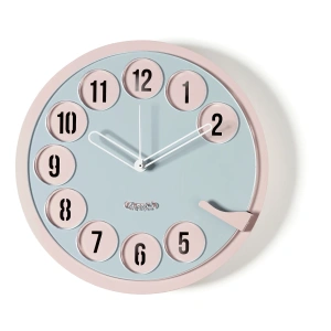Orologio da parete Call Me gelso/cenere - Arti e Mestieri