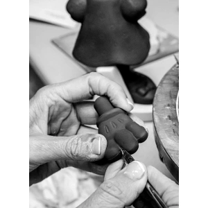 Scultura Minnie nero - Lladrò - immagine 2