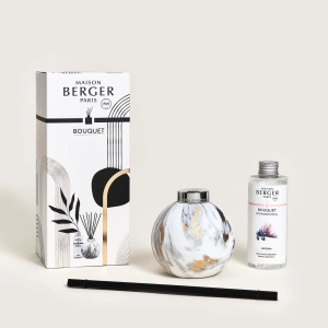 Diffusore MARBRURE Blanche + 200ml Liliflora - Maison Berger - immagine 3