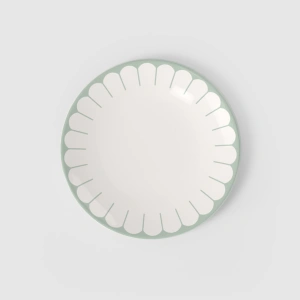 Piatto Piano Fleur in Porcellana Ø26.6 cm verde - Villeroy & Boch