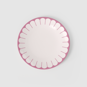 Piatto Piano Fleur in Porcellana Ø26.6 cm rosa - Villeroy & Boch