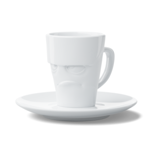 Tazzina da Caffè Brontolone in Porcellana 80 ml - Tassen Fiftyeight