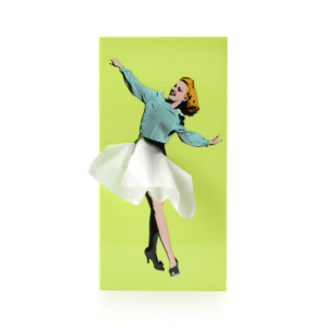 Scatola Porta-Fazzoletti verde - Tissue Up Girl
