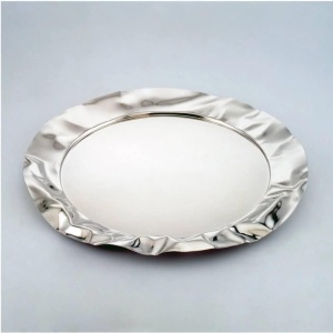 Vassoio Foix in Inox d.44 cm - Alessi - immagine 4