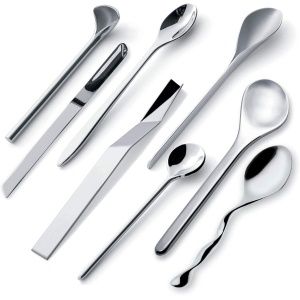 Set 8 Cucchiaini da Caffè in Inox - Alessi
