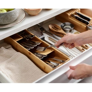 Organizer DrawerStore per Posate in Bambù - Joseph Joseph - immagine 6