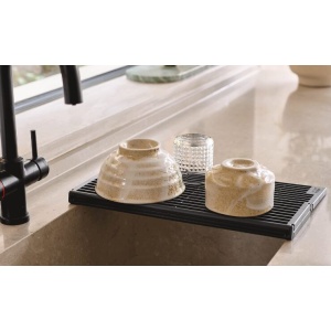 Scolapiatti Pieghevole per Lavello grigio - Joseph Joseph - immagine 4