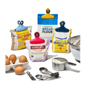 4 Clip Magnetiche Multiuso resistenti in colori assortiti - OXO - immagine 4