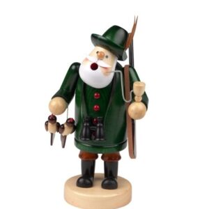 Fumatore Brucia-incenso in Legno h.14 cm - Cacciatore - Schulte