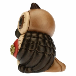 Gufo Saggio con Fungo medio - THUN - immagine 5