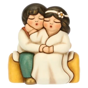 Sposini in Ceramica su Paglia piccoli - THUN - immagine 1