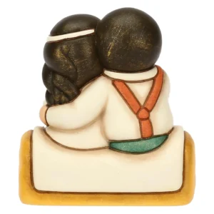 Sposini in Ceramica su Paglia piccoli - THUN - immagine 4